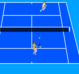 Moero Pro Tennis screenshot 3 for Famicom